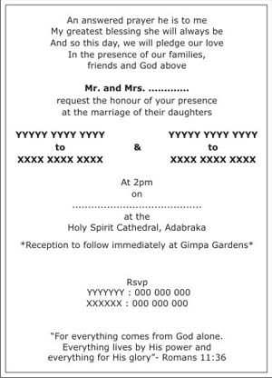 Featured image of post Kerala Christian Wedding Invitation Wording In English Wedding invitation wording etiquette includes everything from following general grammar rules to giving extra attention to the wording you use for names and titles